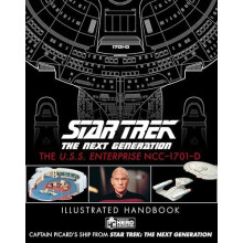 Star Trek The Next Generation The U.S.S. Enterprise NCC1701D Illustrat
