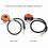 Ergonomic Scuba Dive Regulator Explorer with Soft Silicone Mouthpiece 6
