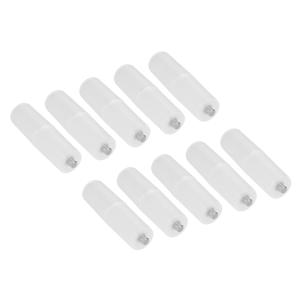 10-Piece Aaa To Aa Battery Converter Case Set With Switcher Transparent Holder 9361363372458