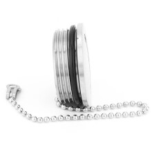 316 Stainless Steel Boat Fuel Tank Cap with Polished Finish Marine Hardware