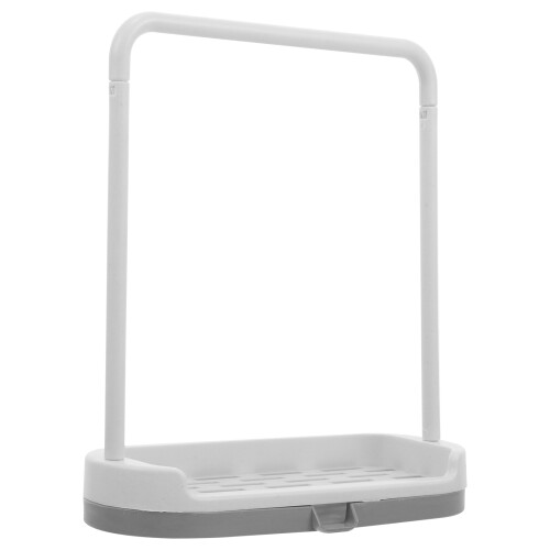 Rag Zeephouder Plastic Werkblad Organizer Droogrek Grijs