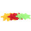 6Pcs - Kannskydd Påskblomster Placemats Korkmattor Set 11