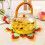 6Pcs - Kannskydd Påskblomster Placemats Korkmattor Set 3