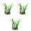 3Pcs Simulerad Ornamenter Terrarium 3