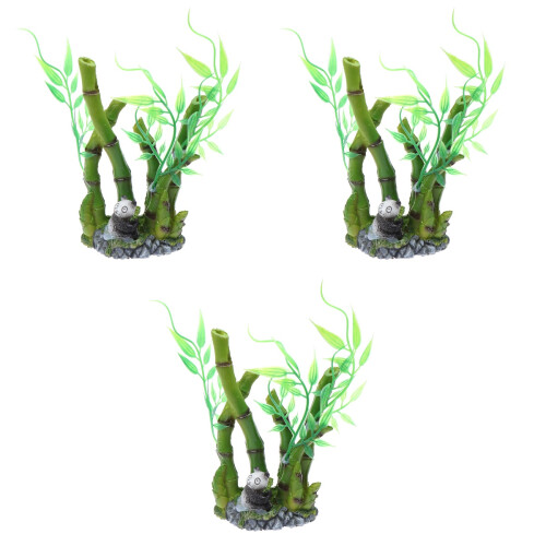 3Pcs Simulerad Ornamenter Terrarium 2