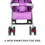 Stroller Hjulbyte - 5 Slät Gummiyttre Däck För Spännvagn 8