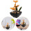 1Set Multifunctionele Metalen Tabletop Waterfontein Voor En Rust 11