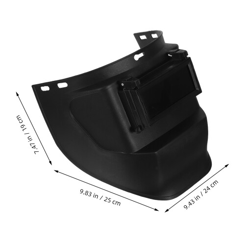 Welding AnsiktsSkydd: Robust Konstfibrär Mask Med Aluminiumfäste 2