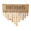 Birthdays Letters Diy Träkalender Påminnelsebräde Hängande 1