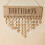 Birthdays Letters Diy Träkalender Påminnelsebräde Hängande 8