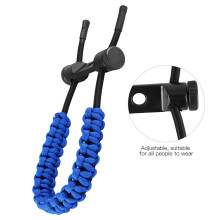 1 Stück verstellbarer Bogen-Handgelenkriemen 86 g blau