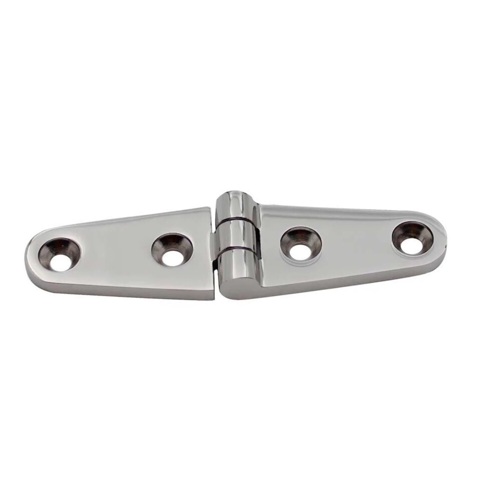 316 Stainless Steel Strap Door Hinges 1 Piece, 4Hole, 100Mm Mainr Sailboat Yacht Hardware 25X100mm 9067246992224
