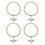 4St Religieuze Gilding Cross Armbanden Kind Design 1