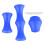 Blauer Silikon-Fingerprotektor 9x6x1 cm, 5 g 1
