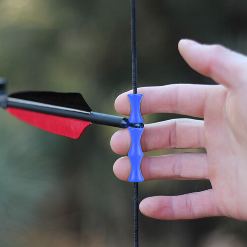 Blauer Silikon-Fingerprotektor 9x6x1 cm, 5 g 2