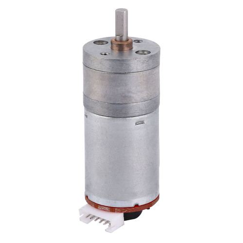 Roboter-Getriebemotor mit Encoder-Montagehalter & 65-mm-Radkit DC12V 60 U/min 2