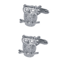 1 Par Herrars Manchettknappar (Silver)