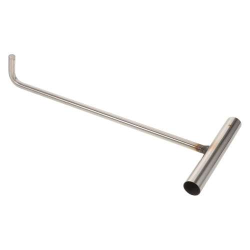 Manhole Hook Tool: 15-Tum Rostfritt Enkelkrok För