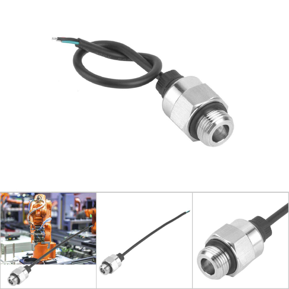 High Accuracy G3/8 Water Pressure Sensor Ip65 0-10Bar Analog Signal Device 7661363374592