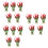 3 Set, 5 Delar Simulerad -Gräs Vattenplanta, , 7
