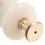 2St Compacte Wormclip Set Wit Met Antislip En Elastische Rubberband 10