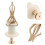 2St Compacte Wormclip Set Wit Met Antislip En Elastische Rubberband 11