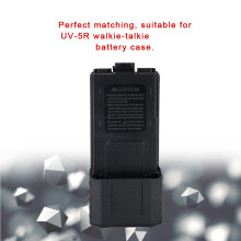 Reliable ABS Walkie Talkie Battery Box 6xAA for UV‑5R Series Long Durability