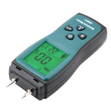 LCD Display Smart Sensor AS971 Wood Moisture &amp; Humidity Meter 0~40C