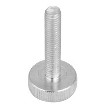 M8 verzinkte Kohlenstoffstahl-Flachkopfschrauben mit gerändeltem Griff 40mm Daumenschrauben