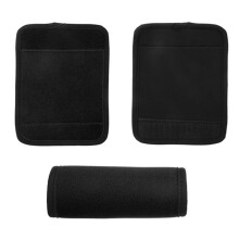 Neopren-Griffabdeckung 15x11 cm Schwarz für Gepäck
