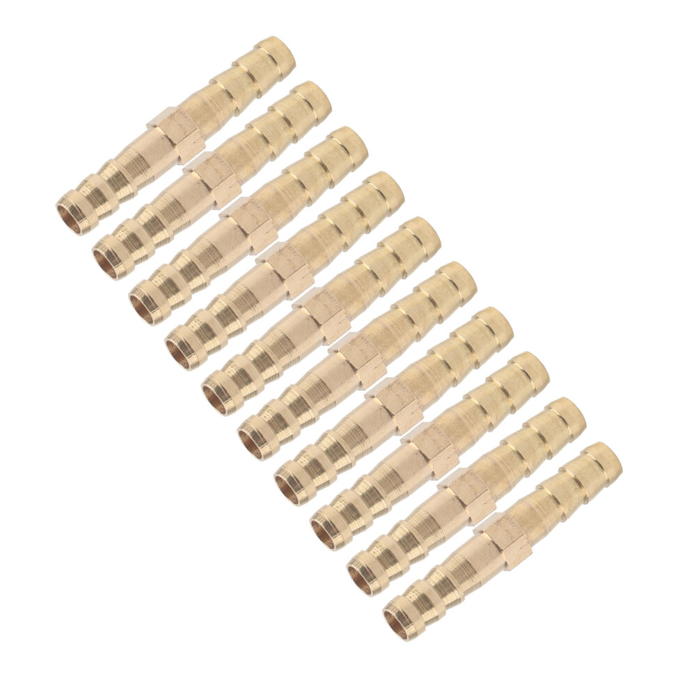 Brass Barbed Tube Connector 2-Way 6-20Mm Plumbing Fitting For Garden Irrigation 9441363375601