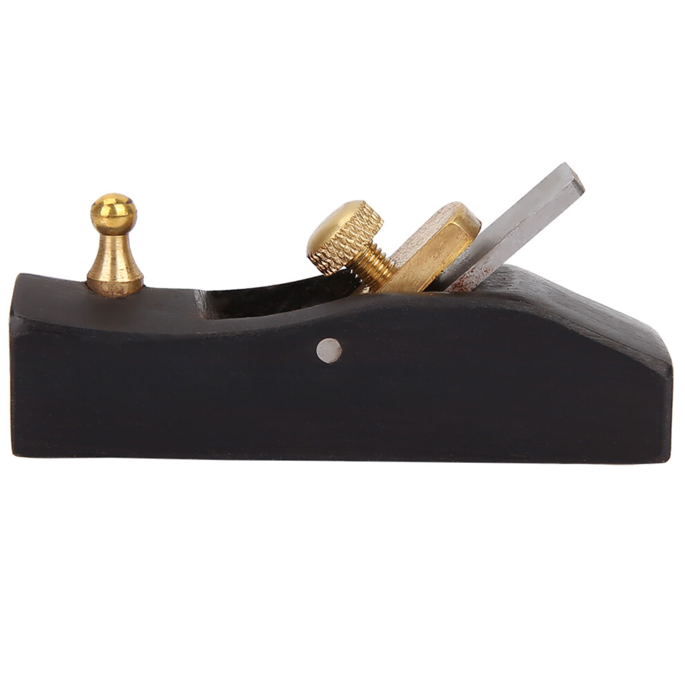 80Mm Woodworking Hand Plane Planer - Premium Ebony & 65 Manganese Blade 8711363376719