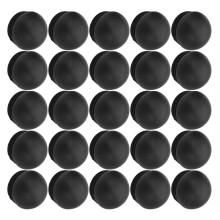 100Pcs Stolsbenstop: 25 Mm Plastslutstop För Metallrör