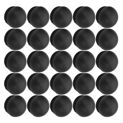 100Pcs Stolsbenstop: 25 Mm Plastslutstop För Metallrör