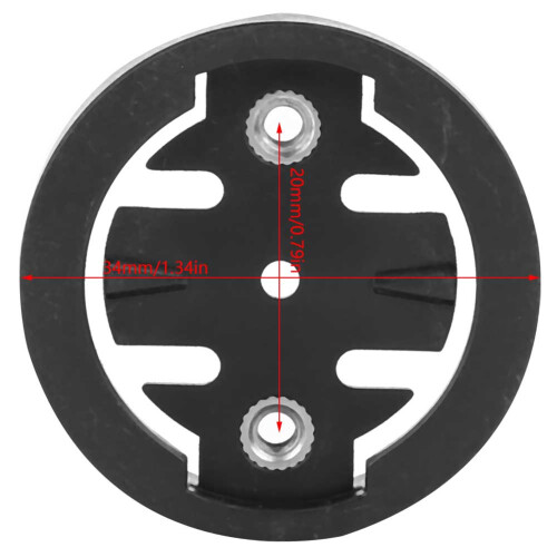 Durable ABS Bike Computer Mount Adapter for Garmin, Bryton, Cateye 2
