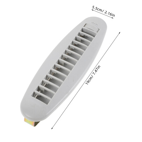 Dashboard Luftutlopp: Plast Rv Justerbart Ventilationsgaller 2