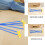 20Pcs Barnpilar Sugkoppar 42Cm Inomhus 8