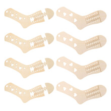 4 Par För Stickning, DIY Sockstickningsmodeller