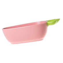Rosa Keramiskt Sallads- Dessertskål Morotsformad Kökstillbehör