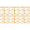 12St Guld DIY Binding Rings För Skrivbok Dokument 3