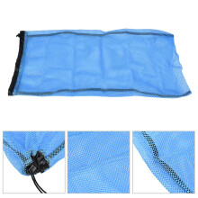 Blaue Maske- und Flossen-Netztasche 64x30cm 48g Tauchen