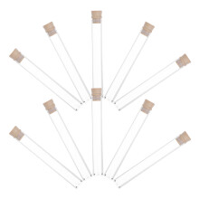 10pcs clear acrylic incense holders portable storage tubes for sticks