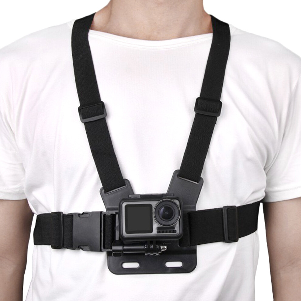 Elastic Chest Mount Belt For Osmo Action Camera Adjustable Body Strap Harness 5011363374320