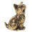Brasskatt Figur Mini Djurfigur Retro Samlarobjekt Hemdekoration 10