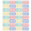 40Pcs Plastplattor För Nivellering 10Mm/5Mm/3Mm/1,5Mm 1