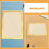 6Pcs Blank Papper Guldfolie Kant För Utskrift 8