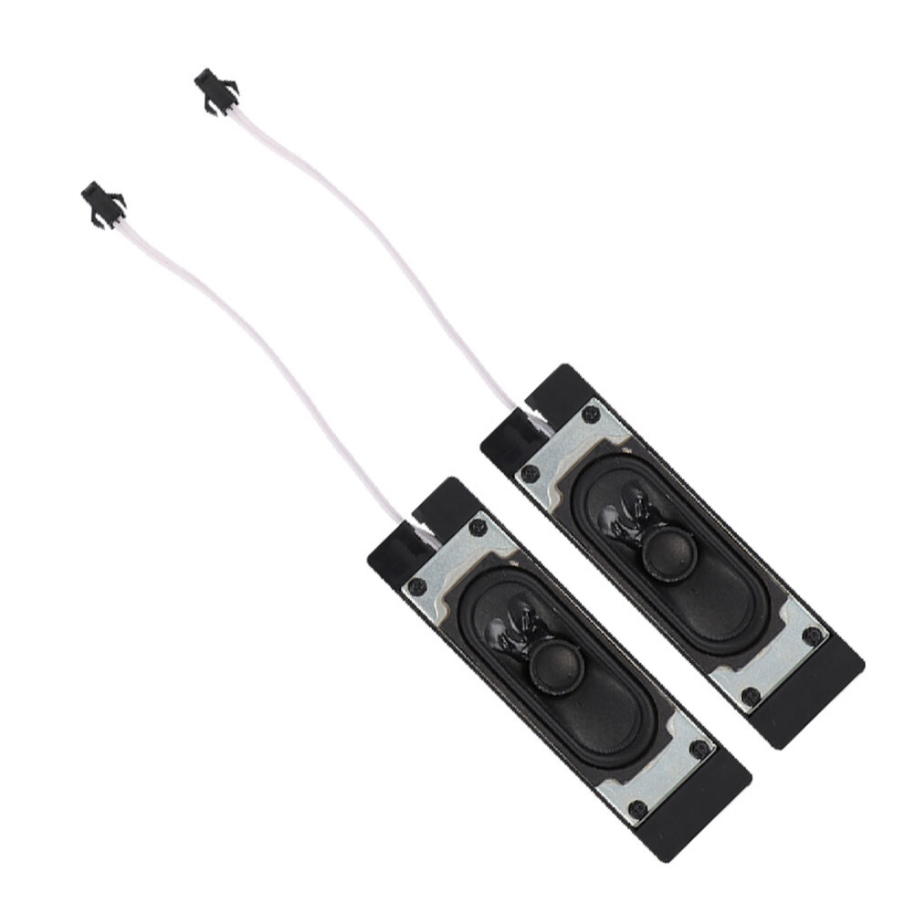 Twin 8 Ohm 10W Tv Sound Loudspeakers For Lcd Tv Advertising Player And Media Black 8431363378529