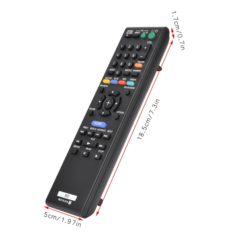 Sony Rmt B107a Dvd Remote Control - Big Buttons Far Range 4231363378635