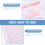 100Pcs Blankett För Civil Service Exam Practice 9