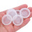 20Pcs Transparent Tryckknappsväxel Vattentät 4